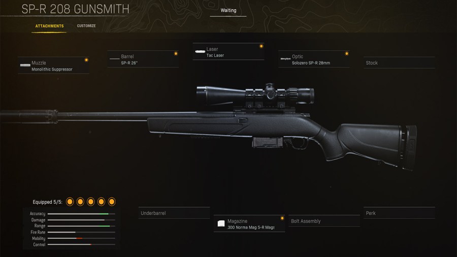 best spr loadout warzone pacific