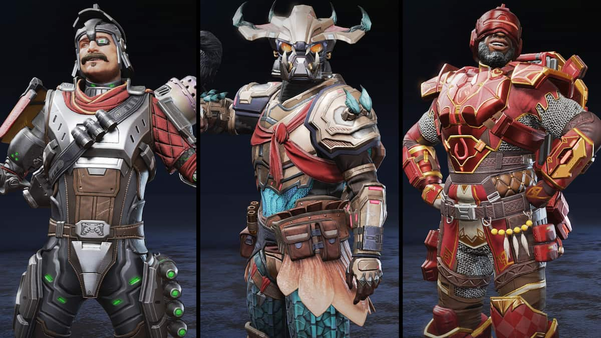 Season 13 Battle Pass Legend skins