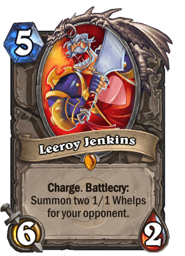 Leeroy Jenkins Hearthstone