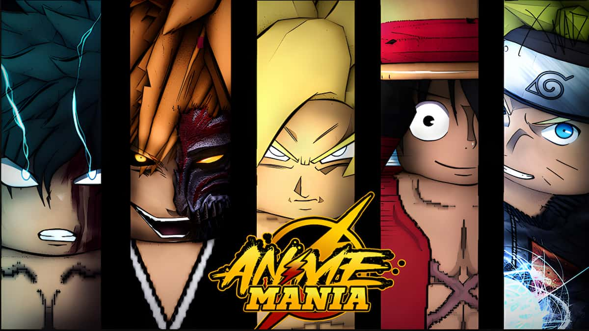 Roblox Anime Mania Naruto Luffy Goku Ichigo