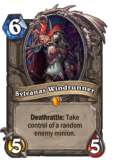 Sylvanas most popular Hearthstone cards