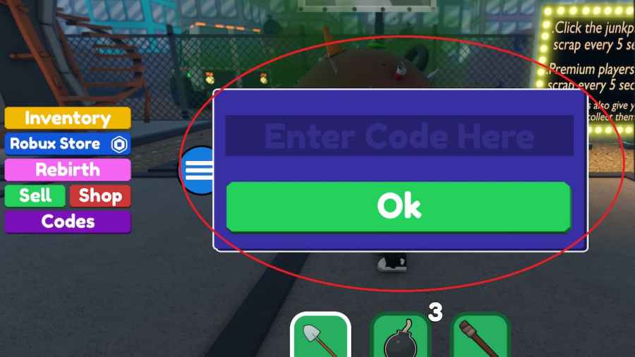 Junk Simulator Code