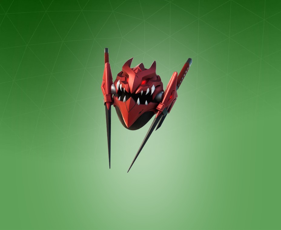 Fire Fangs Back Bling