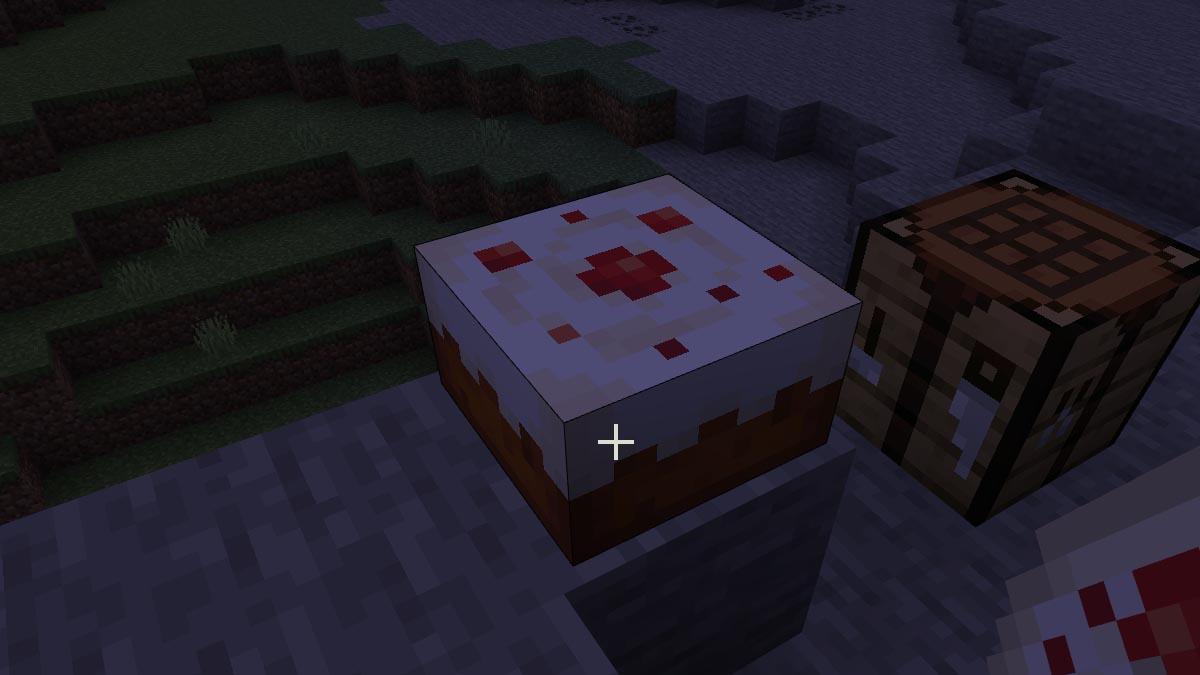 Cake in Minecraft