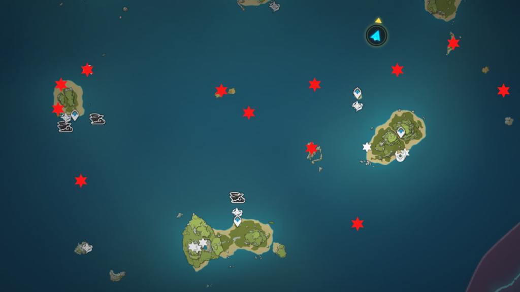 All Chest locations in the Golden Apple Archipelago.