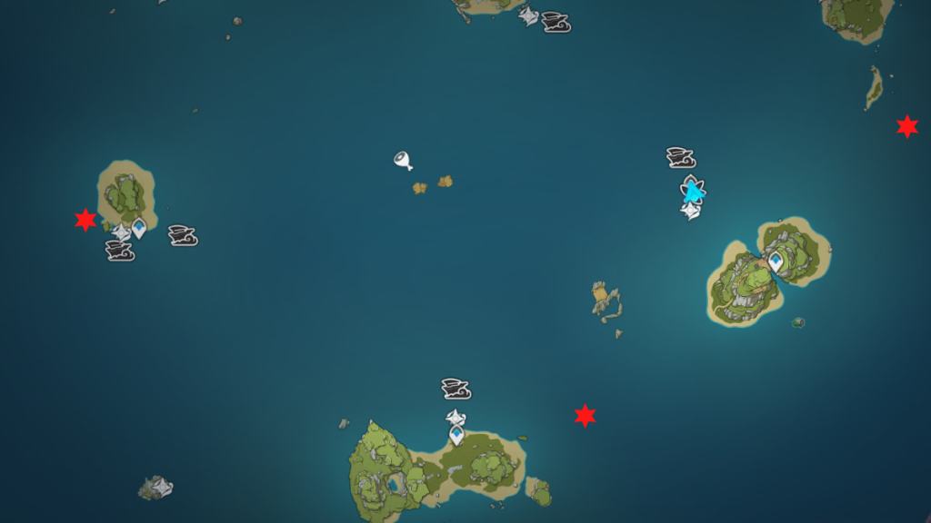 All Chest locations in the Golden Apple Archipelago.