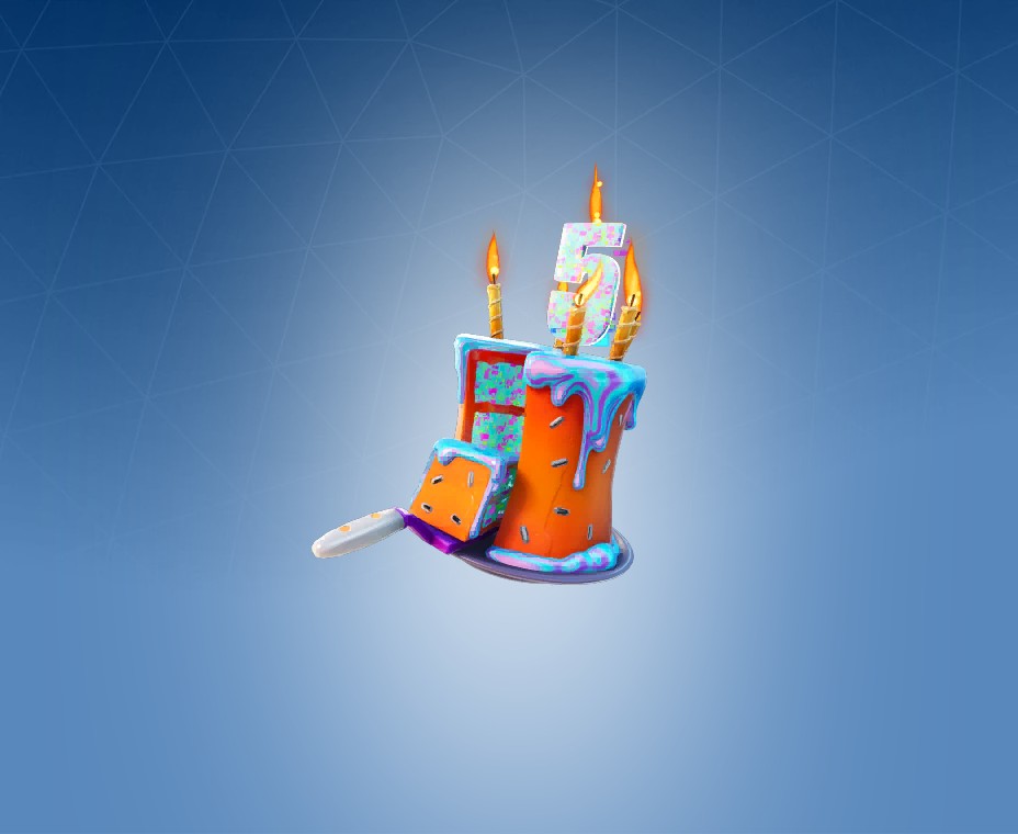 Fuzzfetti Cake Back Bling