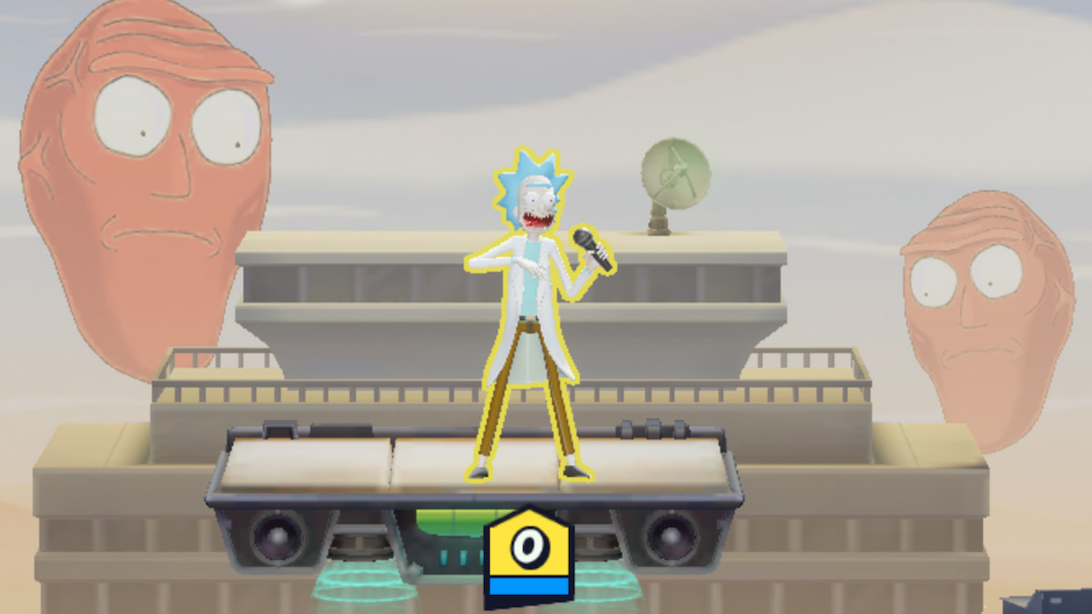 rick sanchez in multiversus