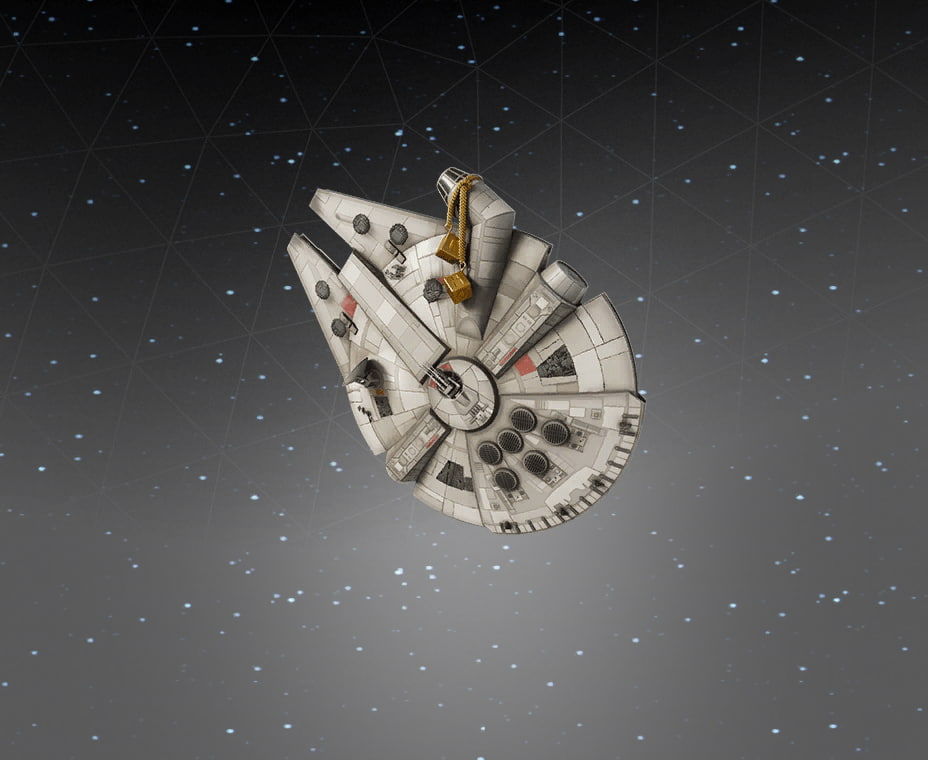 Millennium Falcon Back Bling