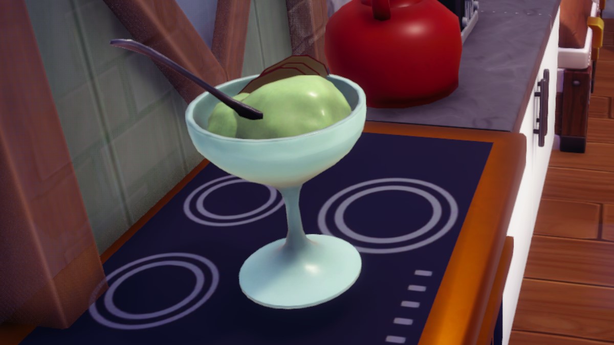 Apple Sorbet made in Disney Dreamlight Valley