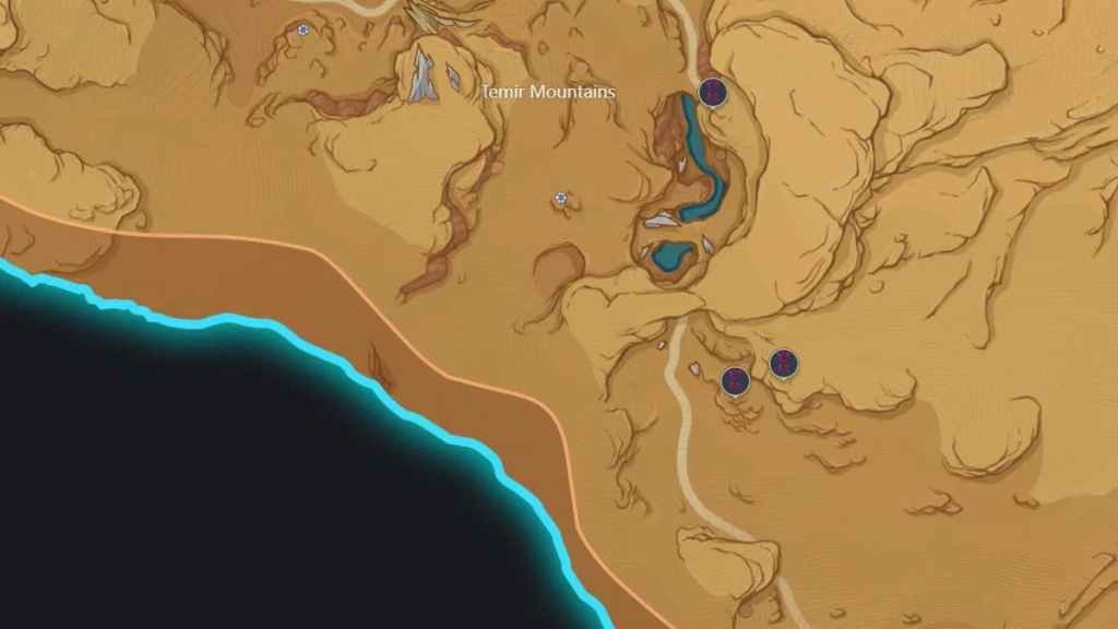 Sumeru Desert Time Trial Locations in Genshin Impact