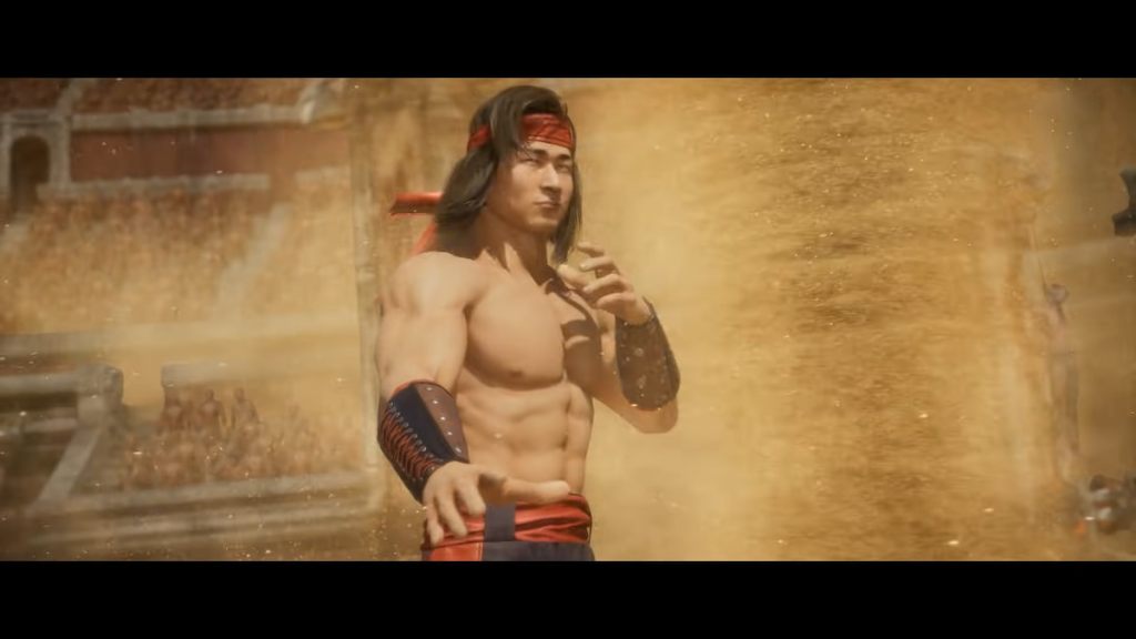 Liu Kang's entrance