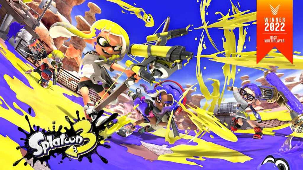 Splatoon 3 poster