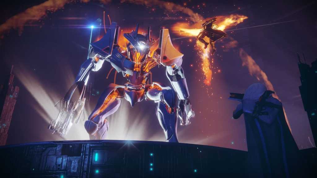 A raid boss in Destiny 2