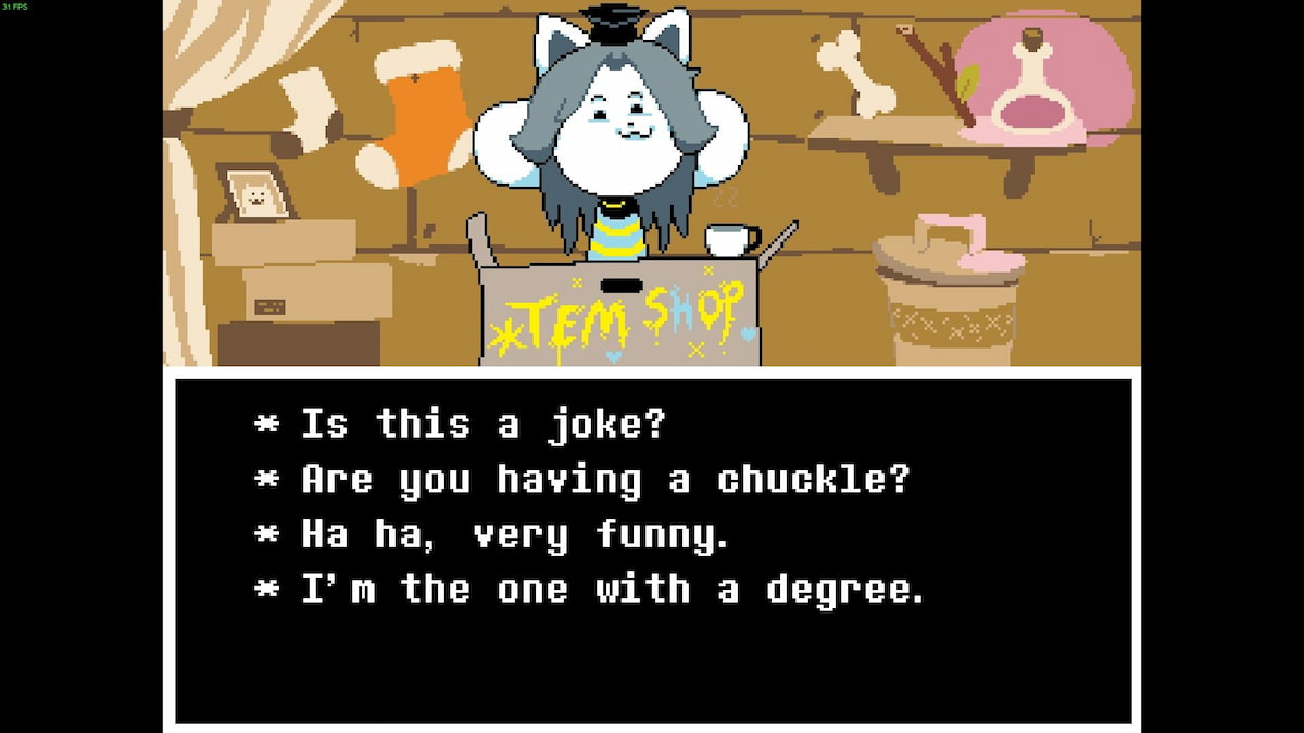 Undertale screenshot