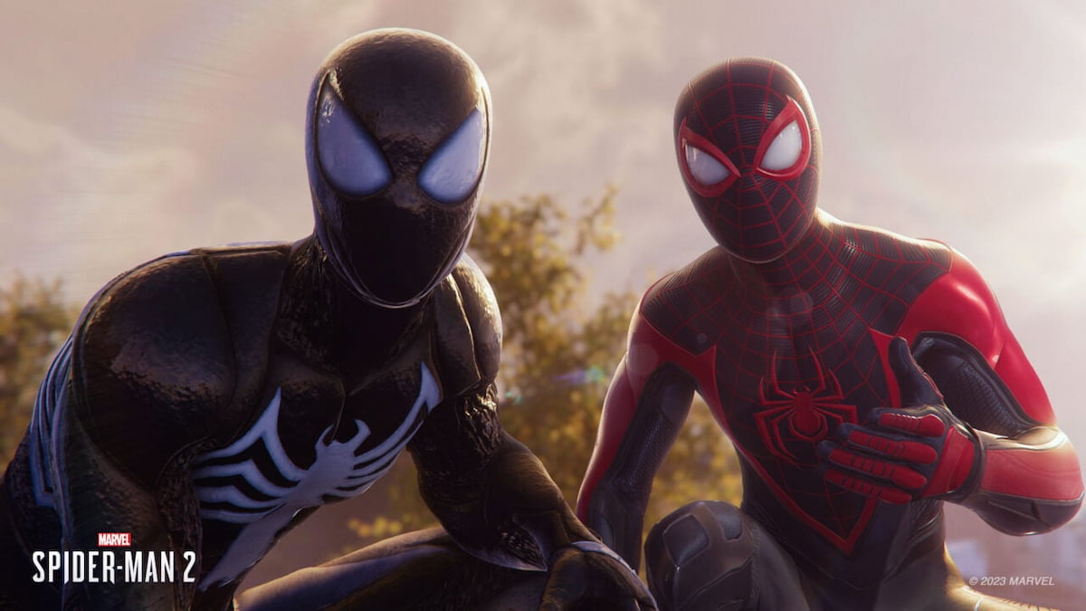 Miles Morales and Peter Parker Spider-Man 2