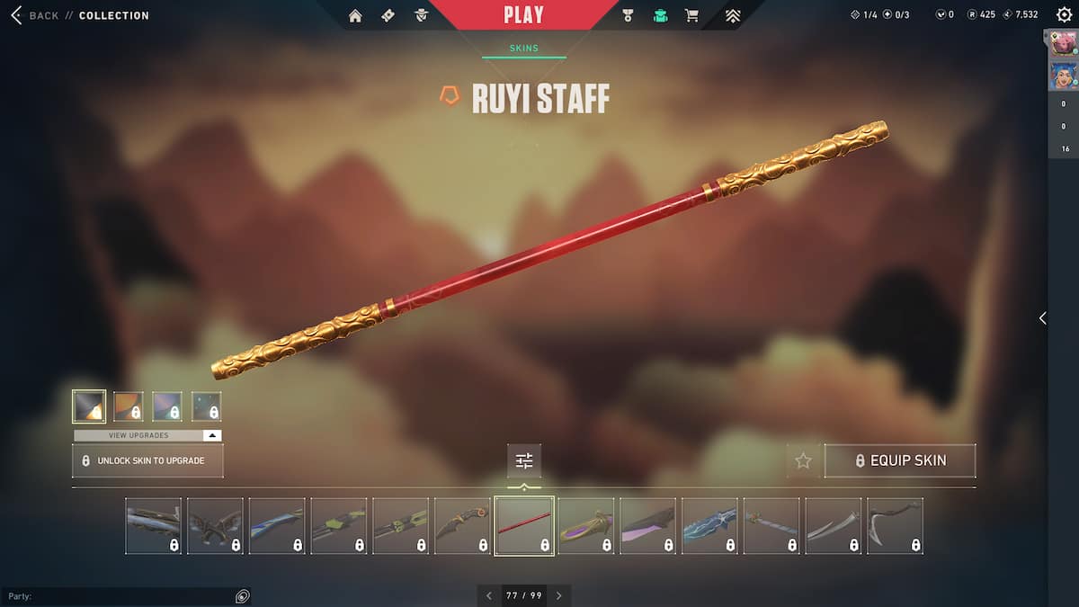 Valorant-Ruyi-Staff-melee-skin