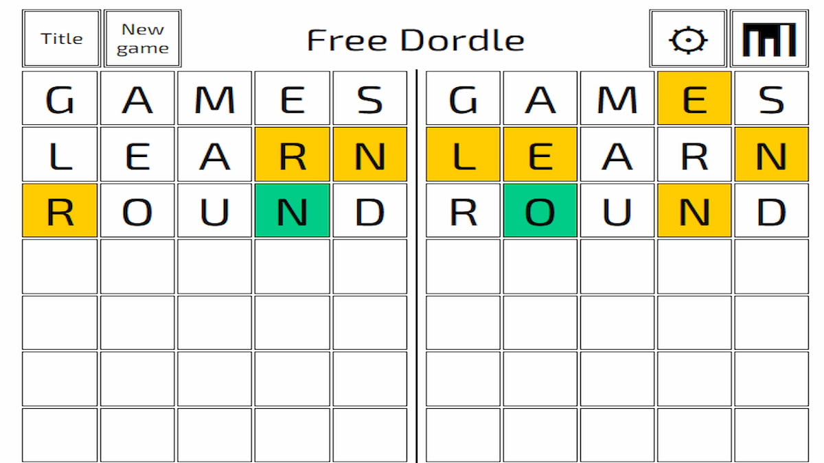 Dordle example