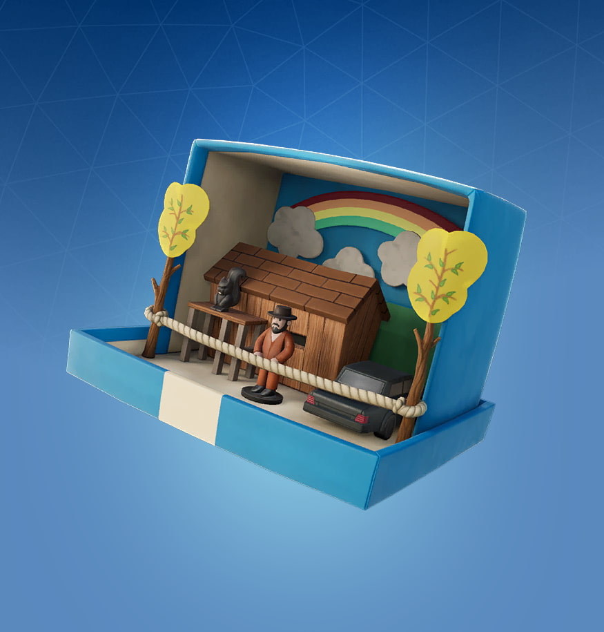 Hopper’s Cabin Diorama Back Bling